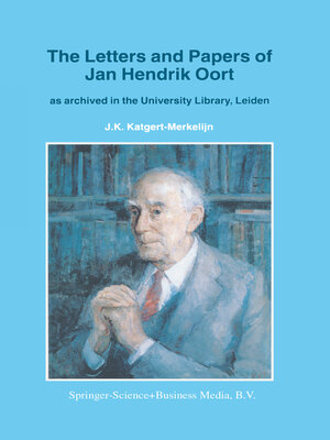 cover image of The Letters and Papers of Jan Hendrik Oort